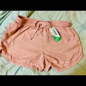 lane tree tencel drawstring shorts large 10/12